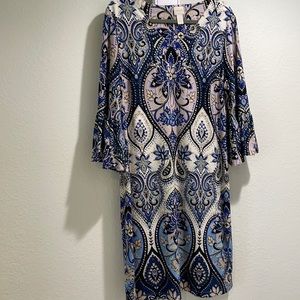 Chico’s size 2 bell sleeve dress.